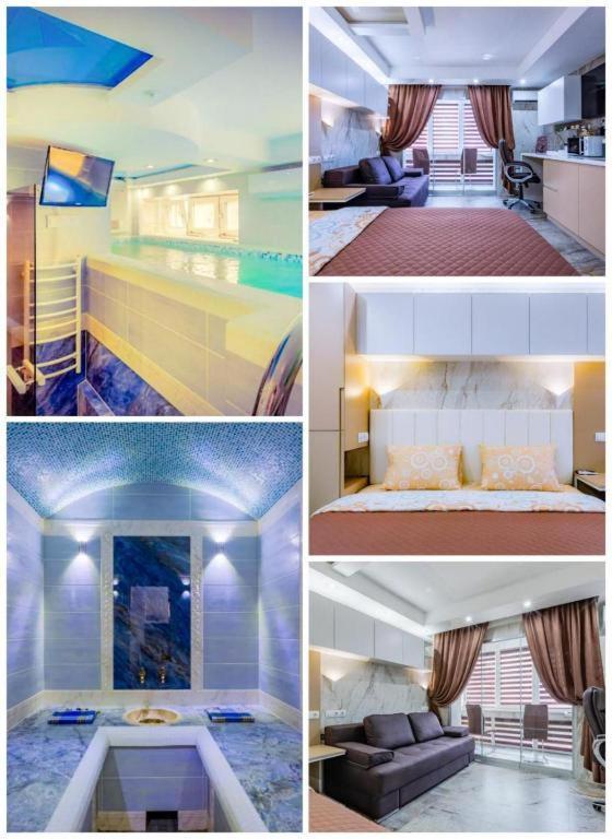 Luxury Apartment With Pool And Hammam เคียฟ ภายนอก รูปภาพ