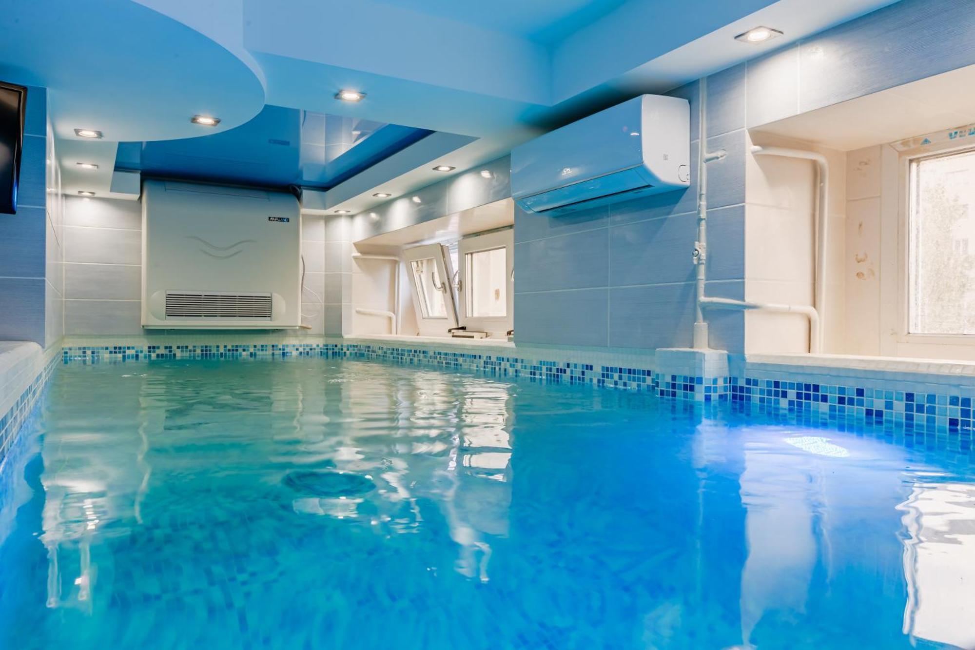 Luxury Apartment With Pool And Hammam เคียฟ ภายนอก รูปภาพ