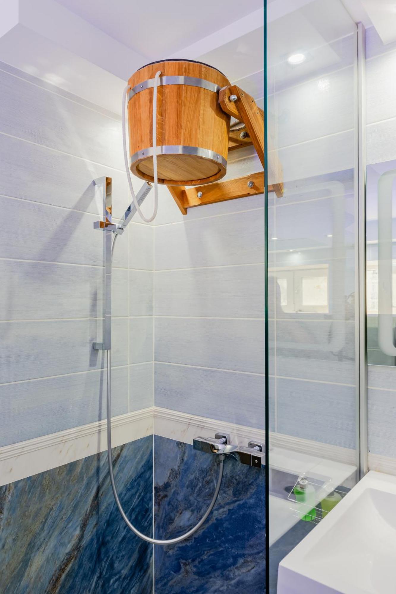 Luxury Apartment With Pool And Hammam เคียฟ ภายนอก รูปภาพ