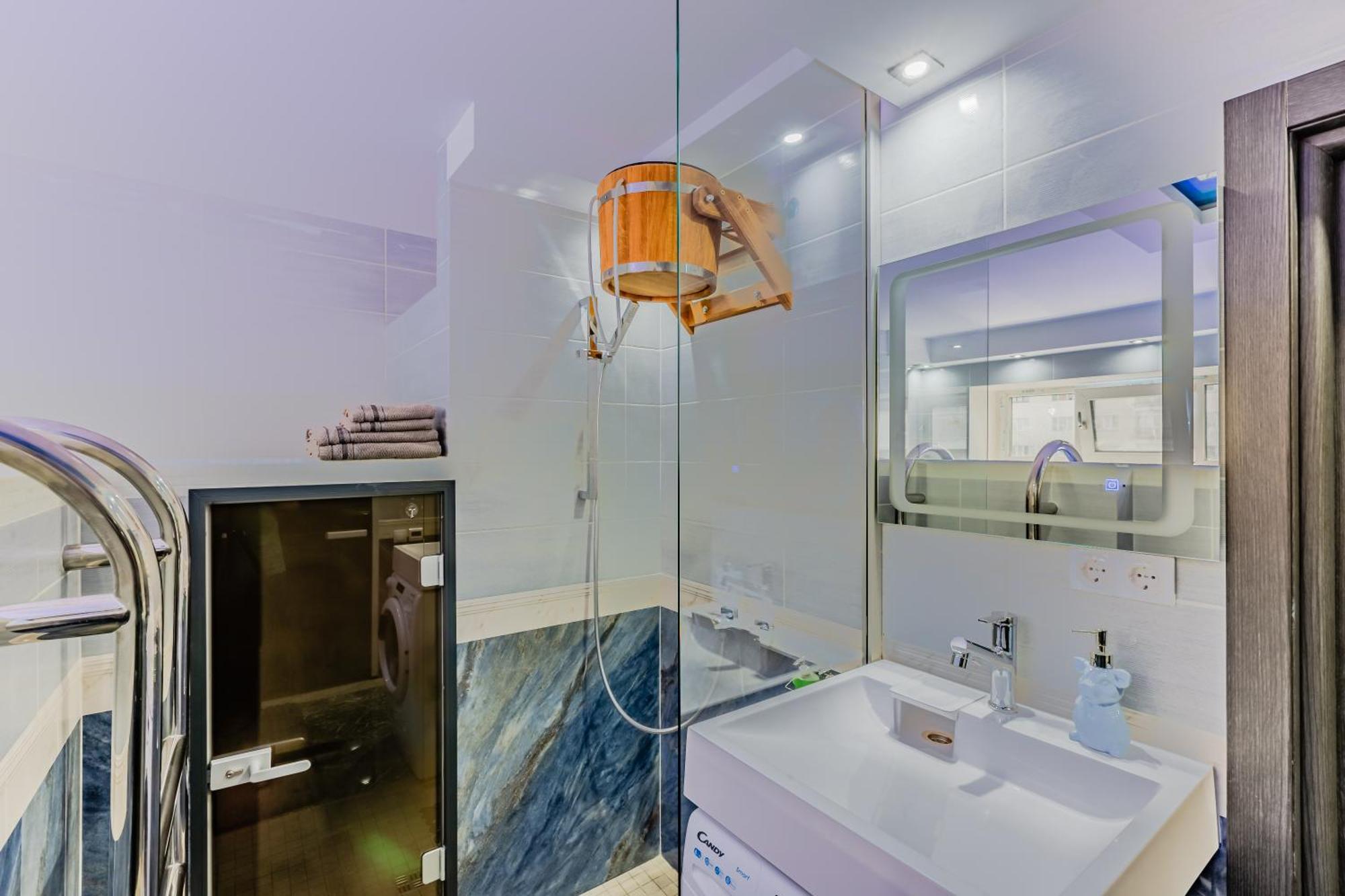 Luxury Apartment With Pool And Hammam เคียฟ ภายนอก รูปภาพ